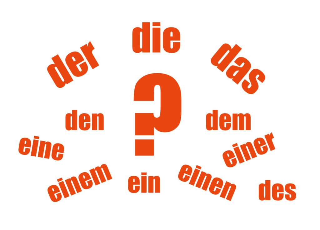 German definite and indefinite articles