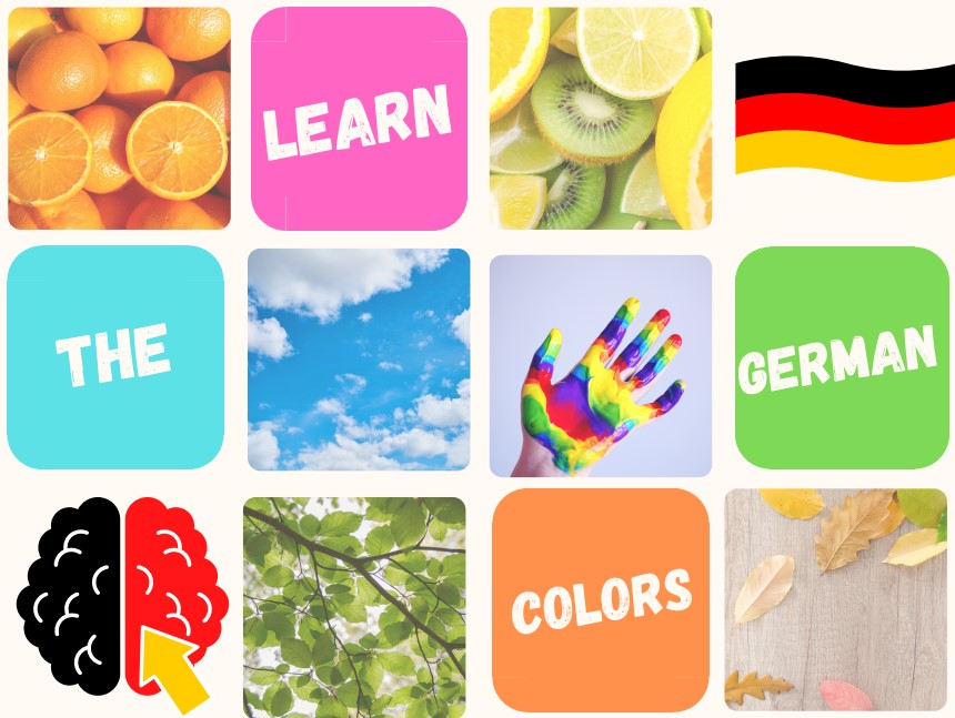 learn the german colors