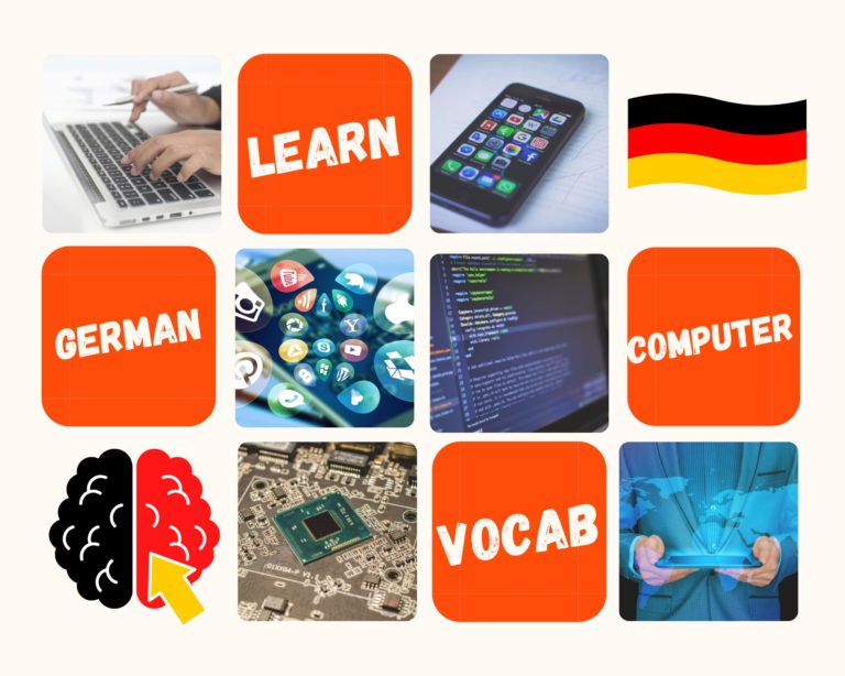 German Computer Vocabulary, the Internet, and Digital Technology