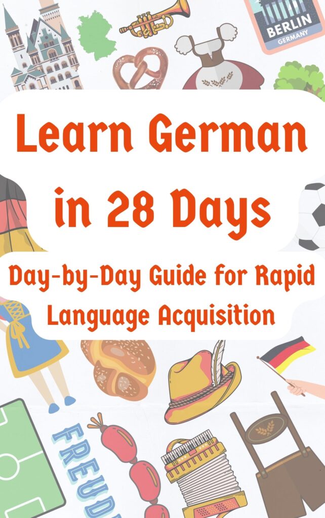 Learn German in 28 Days eBook cover