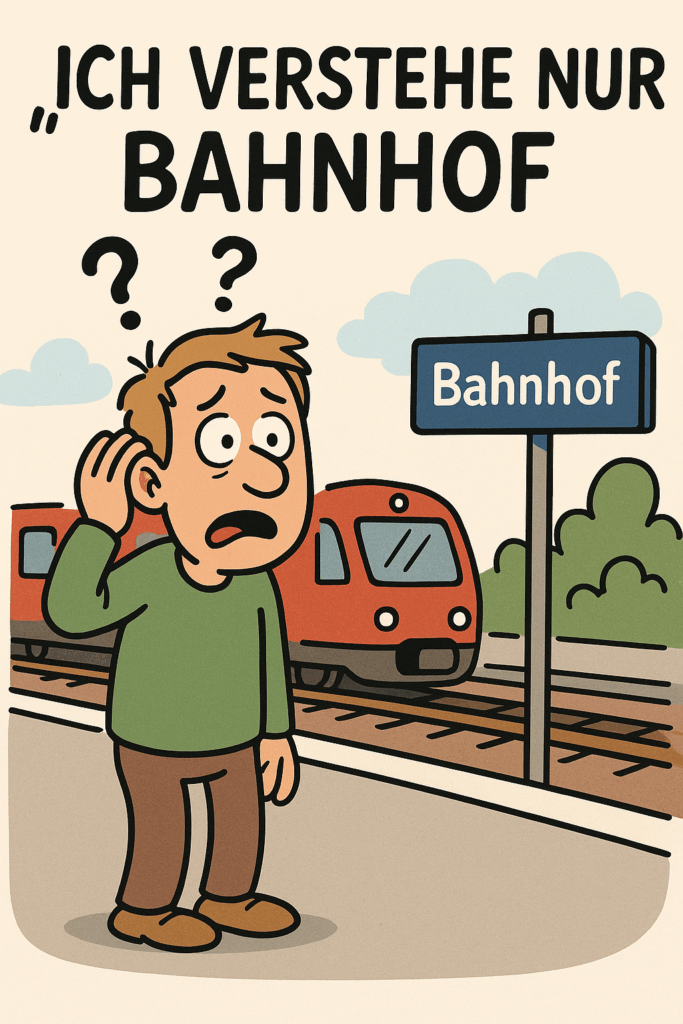 Ich verstehe nur Bahnhof