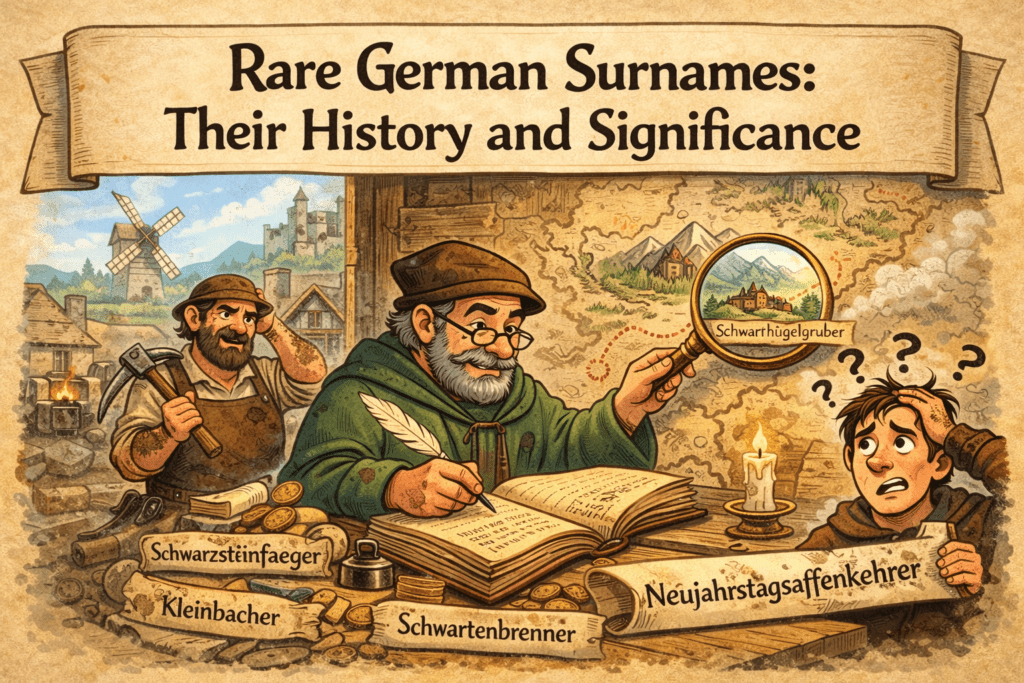 German Last Names and How to Decode Their Meanings