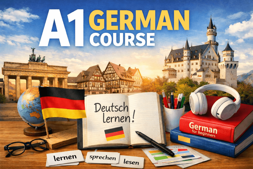 A1 German course feature image